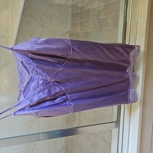 APT 9 lingere teddy zipper side size S orchid lace sexy